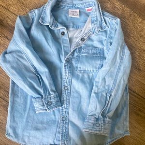 Zara kids denim shirt, 2-3 years